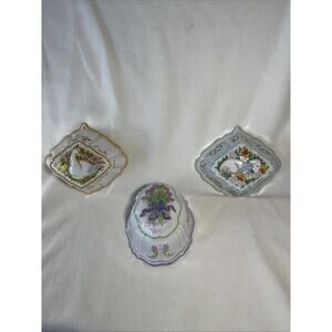 Le Cordon Bleu Franklin Mint Set Of 3 Gelatin Molds Hangings 1986 VTG - Easter